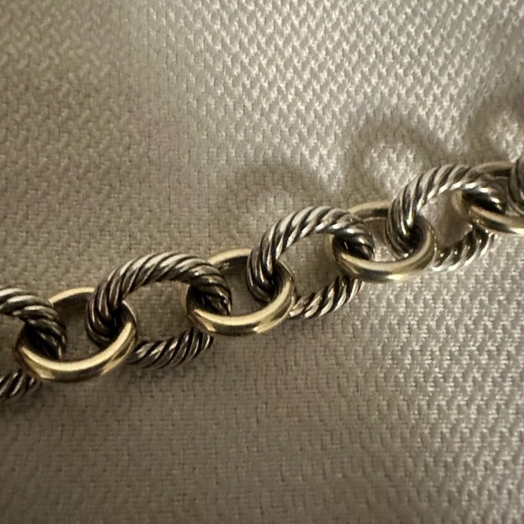 David Yurman Oval link chain Bracelet - Picture 8 of 10
